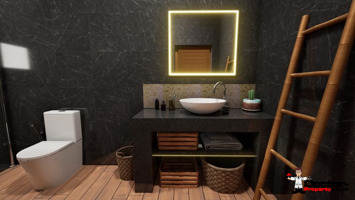 New 3 Bedroom Houses with Pool in Mae Nam, Koh Samui – For Sale